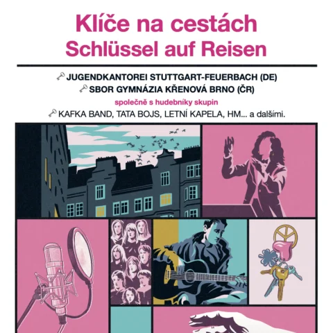 Plakát akce KLÍČE NA CESTÁCH