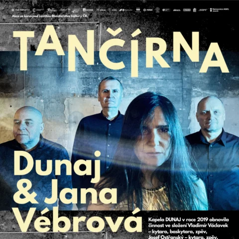 Plakát akce DUNAJ A JANA VÉBROVÁ